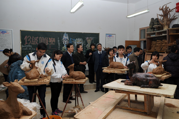 陕西服装工程学院雕塑艺术实训室