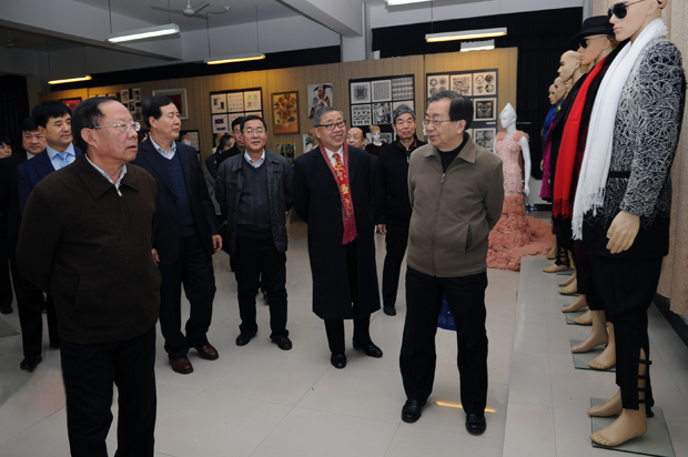陕西服装工程学院毕业生作品展厅